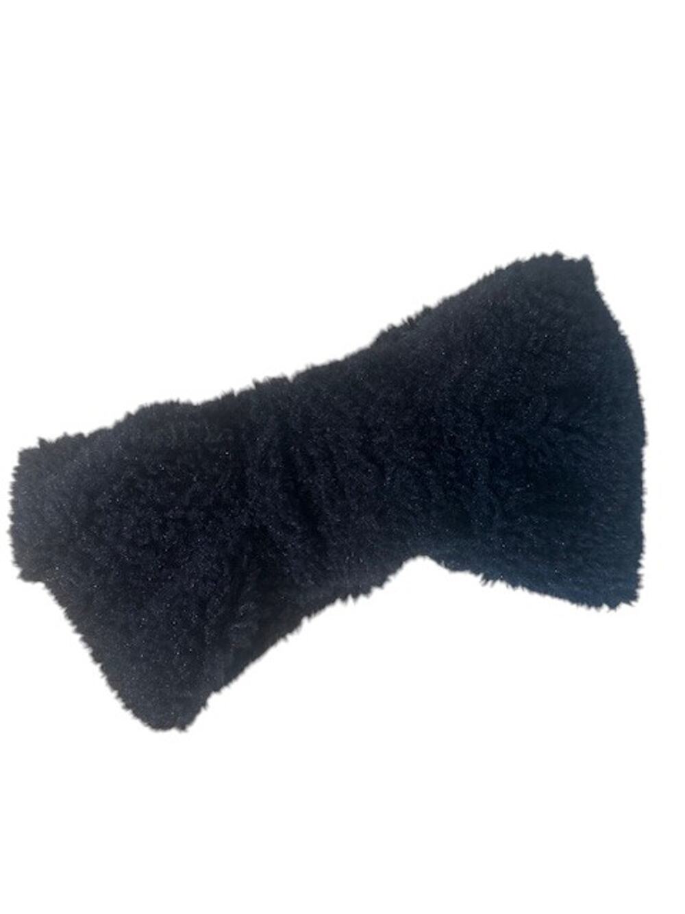 Aerie Women’s Navy Blue Fuzzy Faux Fur Wrap-Around Head Ear Muffs One Size